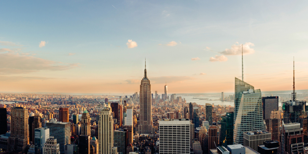 The iconic New York City skyline—a gateway to the U.S. market where international businesses navigate tax strategies to achieve growth and compliance.