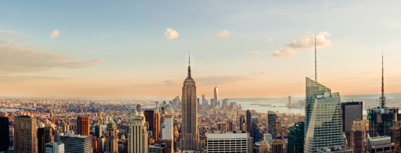 The iconic New York City skyline—a gateway to the U.S. market where international businesses navigate tax strategies to achieve growth and compliance.