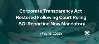 After months of legal uncertainty, the Corporate Transparency Act (CTA) Beneficial Ownership Information (BOI) reporting requirements are back. On February 19, 2025, the U.S. Department of the Treasury’s Financial Crimes Enforcement Network (FinCEN) confirmed that businesses must comply with BOI reporting after a Texas district court lifted the nationwide injunction that had blocked enforcement. To ease the transition, FinCEN has extended the filing deadline to March 21, 2025, giving businesses time to meet their compliance obligations. However, with new legal challenges looming and Congress debating further delays, businesses cannot afford to wait and must prepare to file or risk significant penalties.