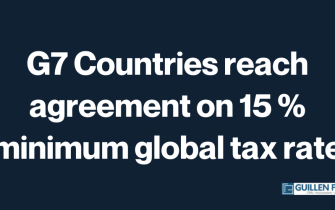 G7 Countries reached agreement on 15 percent minimum global tax rate